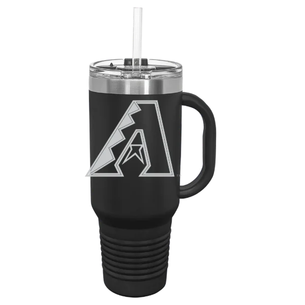 Arizona Diamondbacks Polar Camel 40 oz. Travel Mug with Snap Lid & Straw