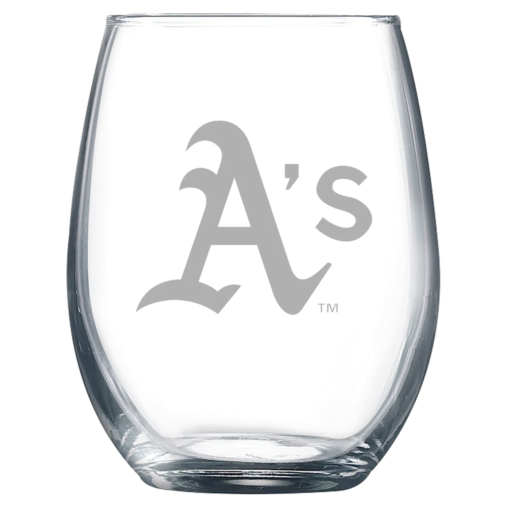 Athletics Polar Camel 9 oz. Stemless Wine Glass