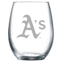 Athletics Polar Camel 9 oz. Stemless Wine Glass