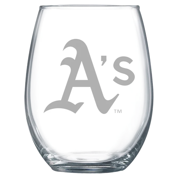 Athletics Polar Camel 15 oz. Stemless Wine Glass