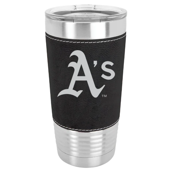 Athletics Polar Camel 20 oz. Leatherette Grip Tumbler with Standard Lid