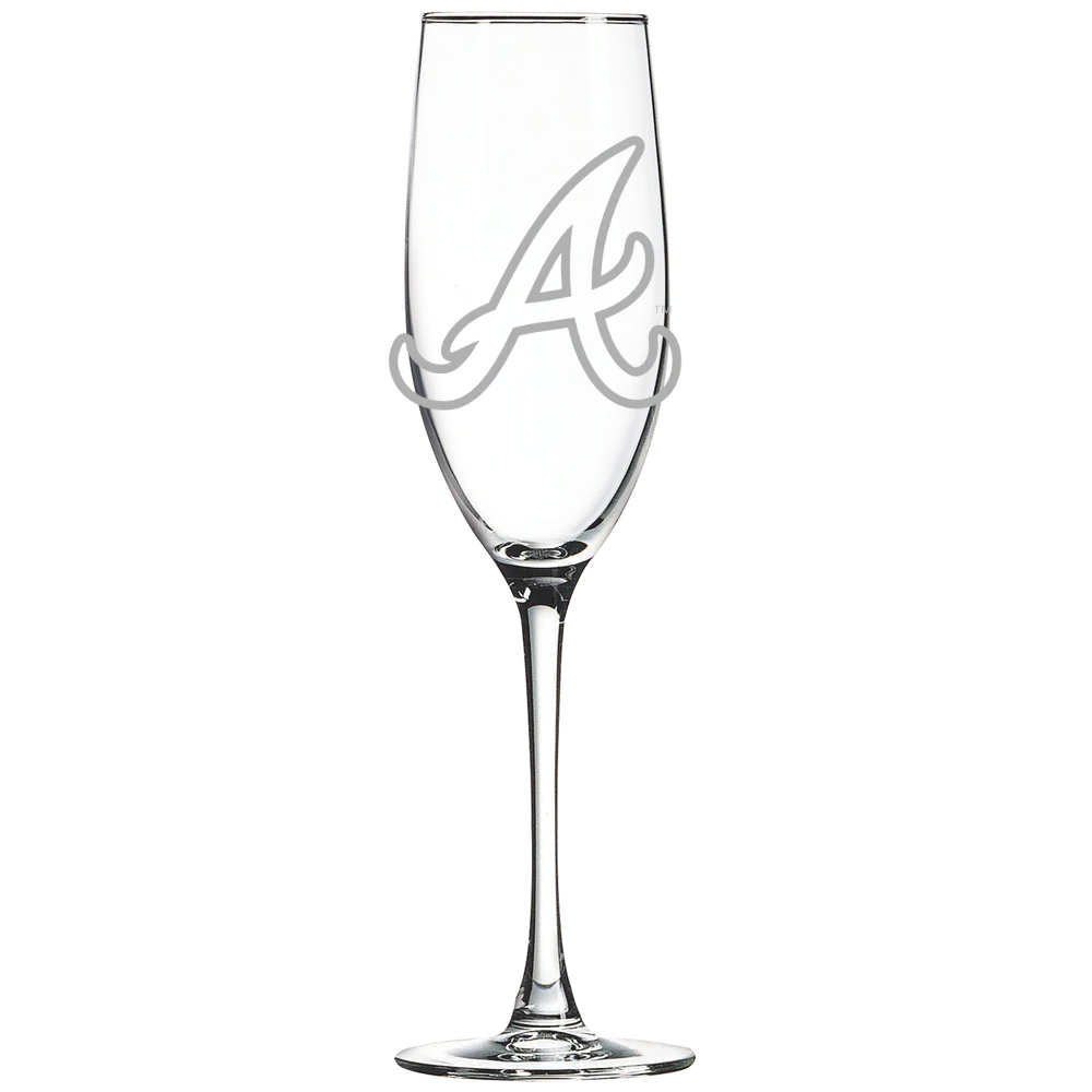 Atlanta Braves Polar Camel 8 oz. Champagne Flute