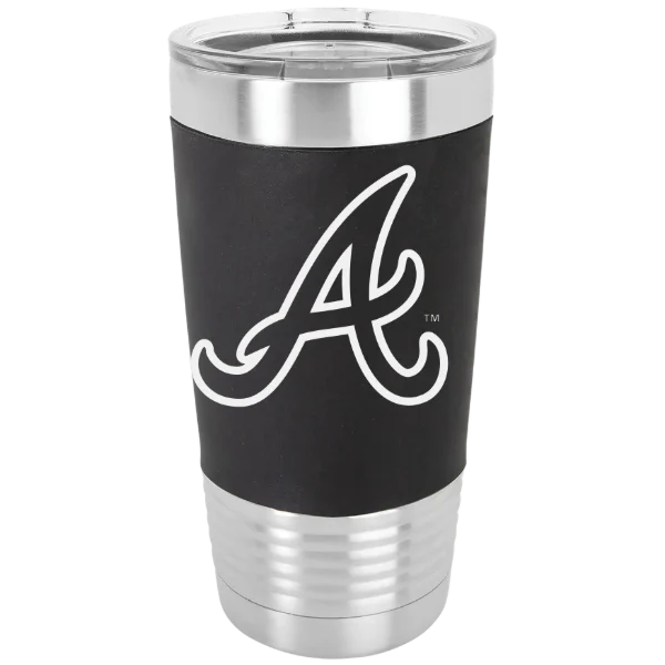 Atlanta Braves Polar Camel 20 oz. Silicone Grip Tumbler with Standard Lid