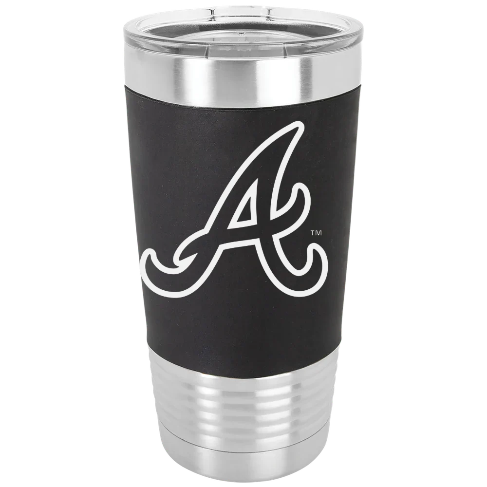 Atlanta Braves Polar Camel 20 oz. Silicone Grip Tumbler with Standard Lid
