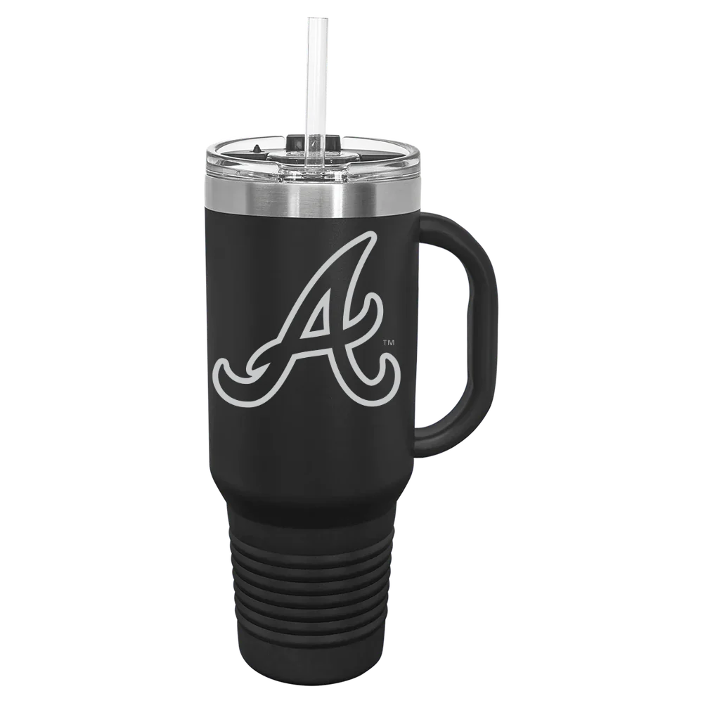Atlanta Braves Polar Camel 40 oz. Travel Mug with Snap Lid & Straw