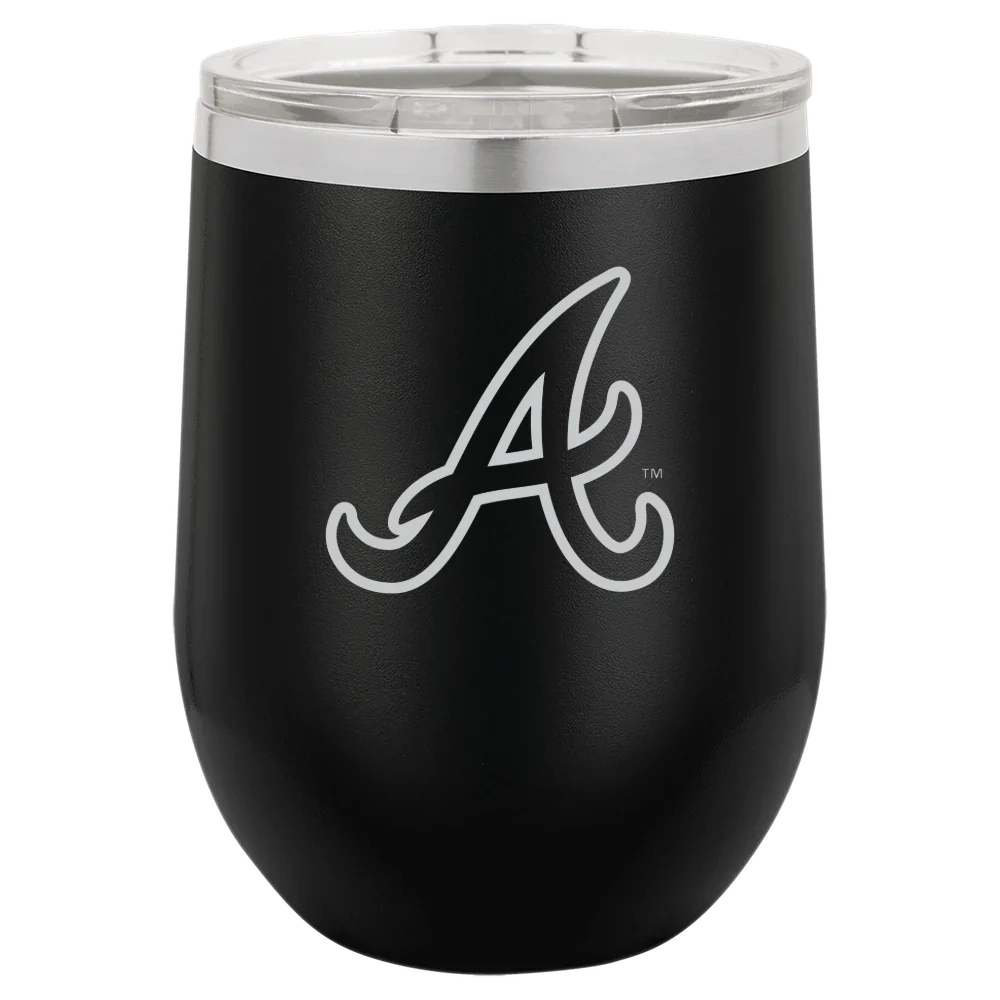 Atlanta Braves Polar Camel 12 oz. Stemless Wine Tumbler