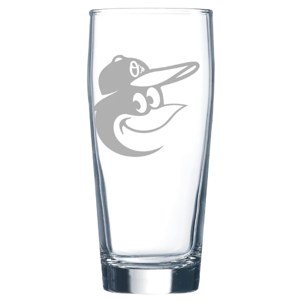 Baltimore Orioles Polar Camel 16 oz. Willi Becher Beer Glass