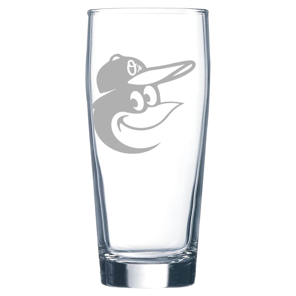Baltimore Orioles Polar Camel 16 oz. Willi Becher Beer Glass