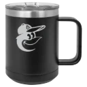 Baltimore Orioles Polar Camel 15 oz. Mug with Slider Lid