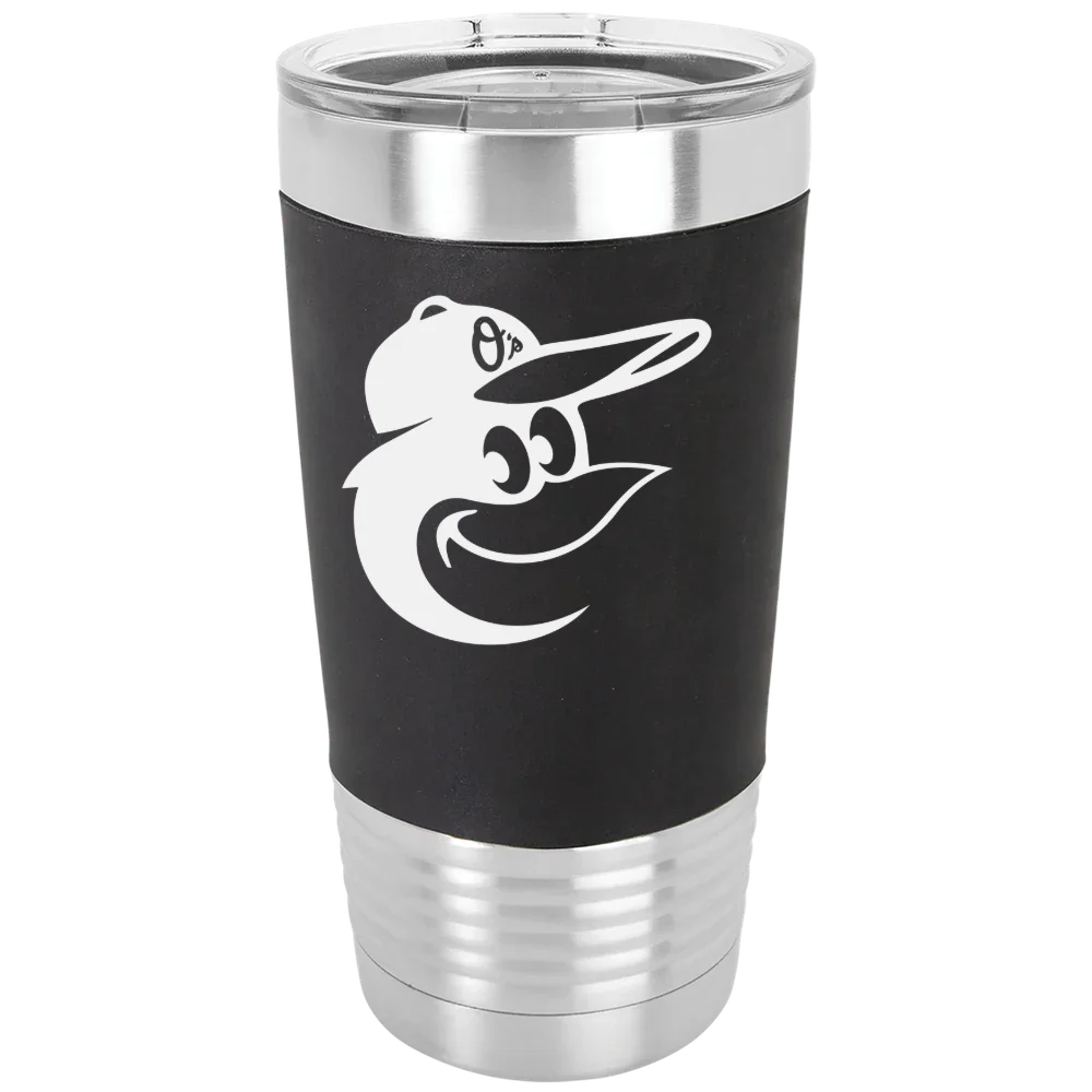 Baltimore Orioles Polar Camel 20 oz. Silicone Grip Tumbler with Standard Lid
