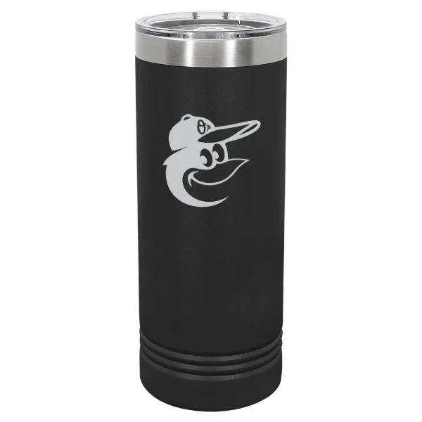 Baltimore Orioles Polar Camel 22 oz. Skinny Tumbler with Slider Lid