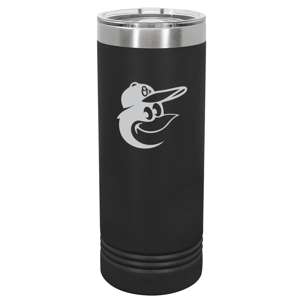 Baltimore Orioles Polar Camel 22 oz. Skinny Tumbler with Slider Lid
