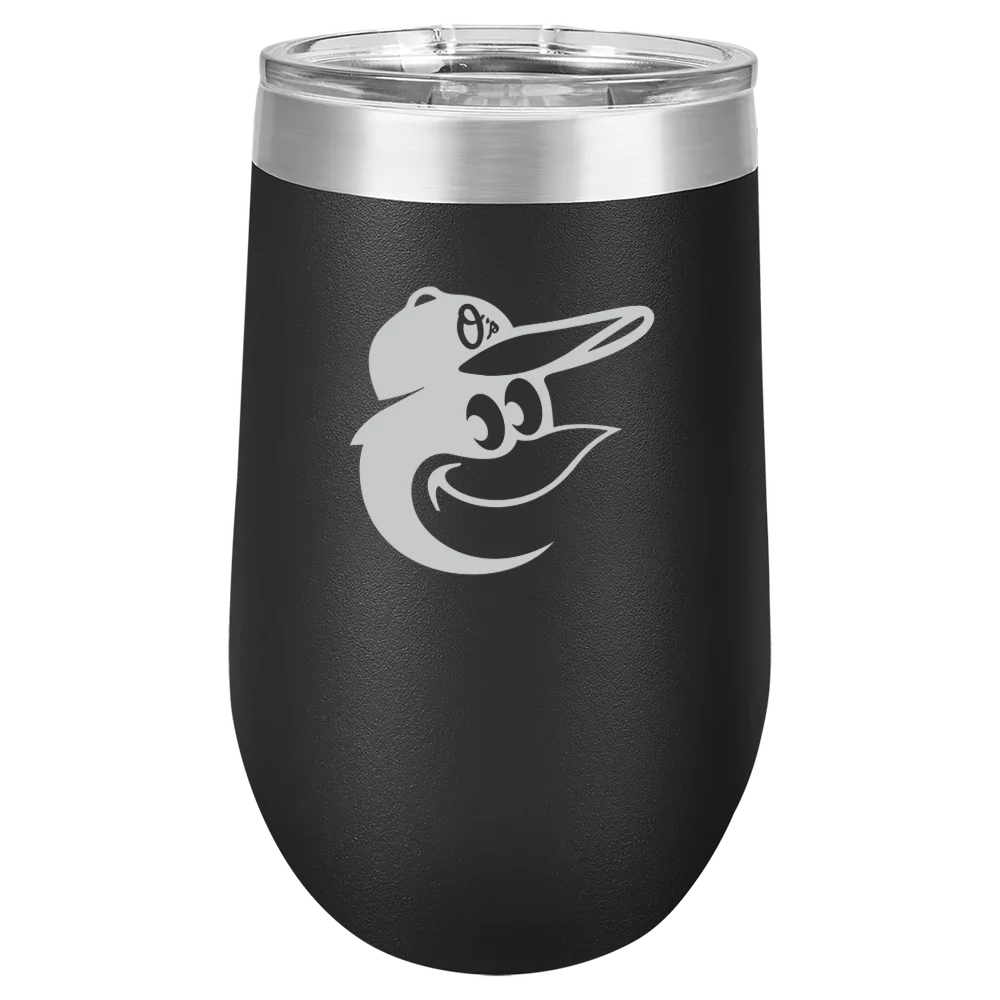 Baltimore Orioles Polar Camel 16 oz. Stemless Wine Tumbler
