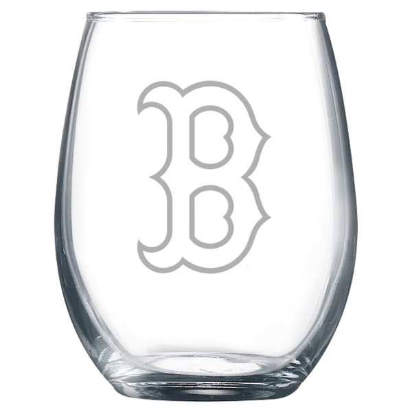 Boston Red Sox Polar Camel 9 oz. Stemless Wine Glass
