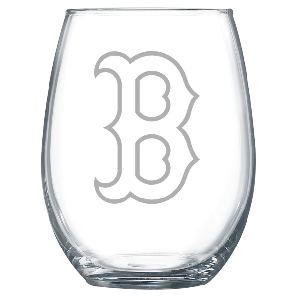 Boston Red Sox Polar Camel 15 oz. Stemless Wine Glass