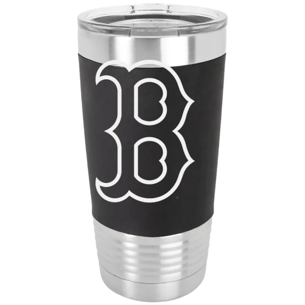 Boston Red Sox Polar Camel 20 oz. Silicone Grip Tumbler with Standard Lid