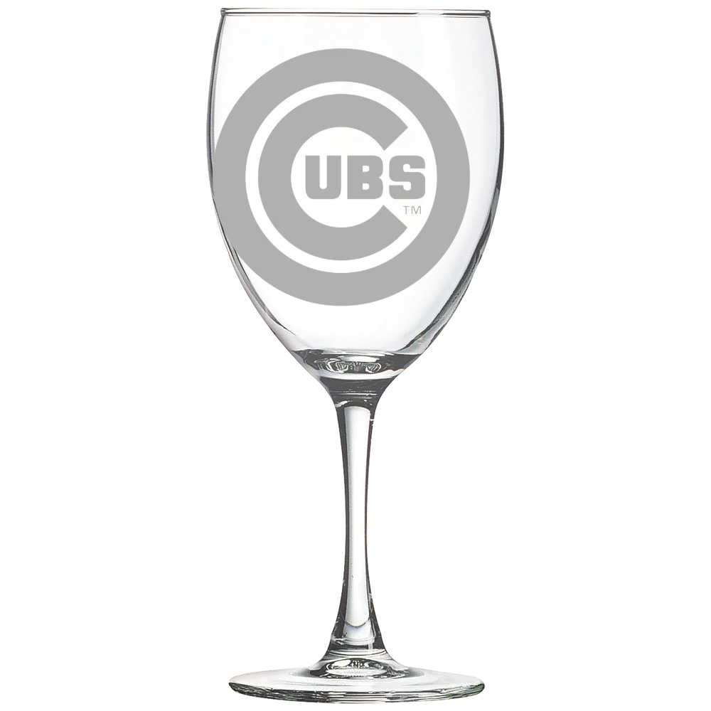 Chicago Cubs Polar Camel 10 1/2 oz. Wine Glass