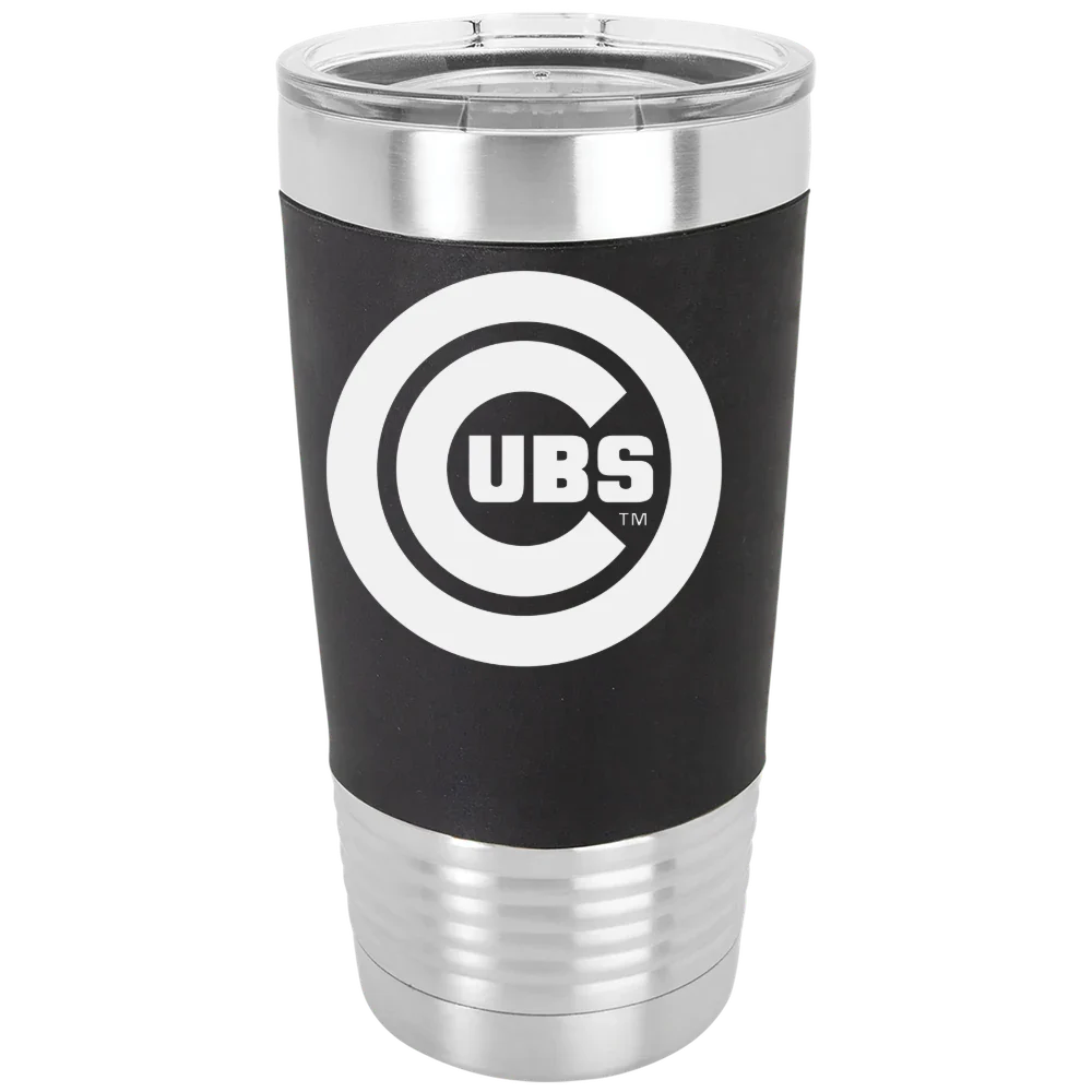 Chicago Cubs Polar Camel 20 oz. Silicone Grip Tumbler with Standard Lid
