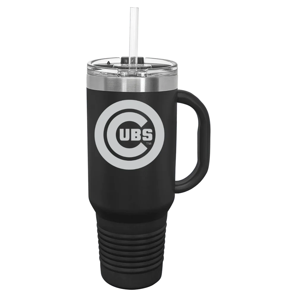 Chicago Cubs Polar Camel 40 oz. Travel Mug with Snap Lid & Straw