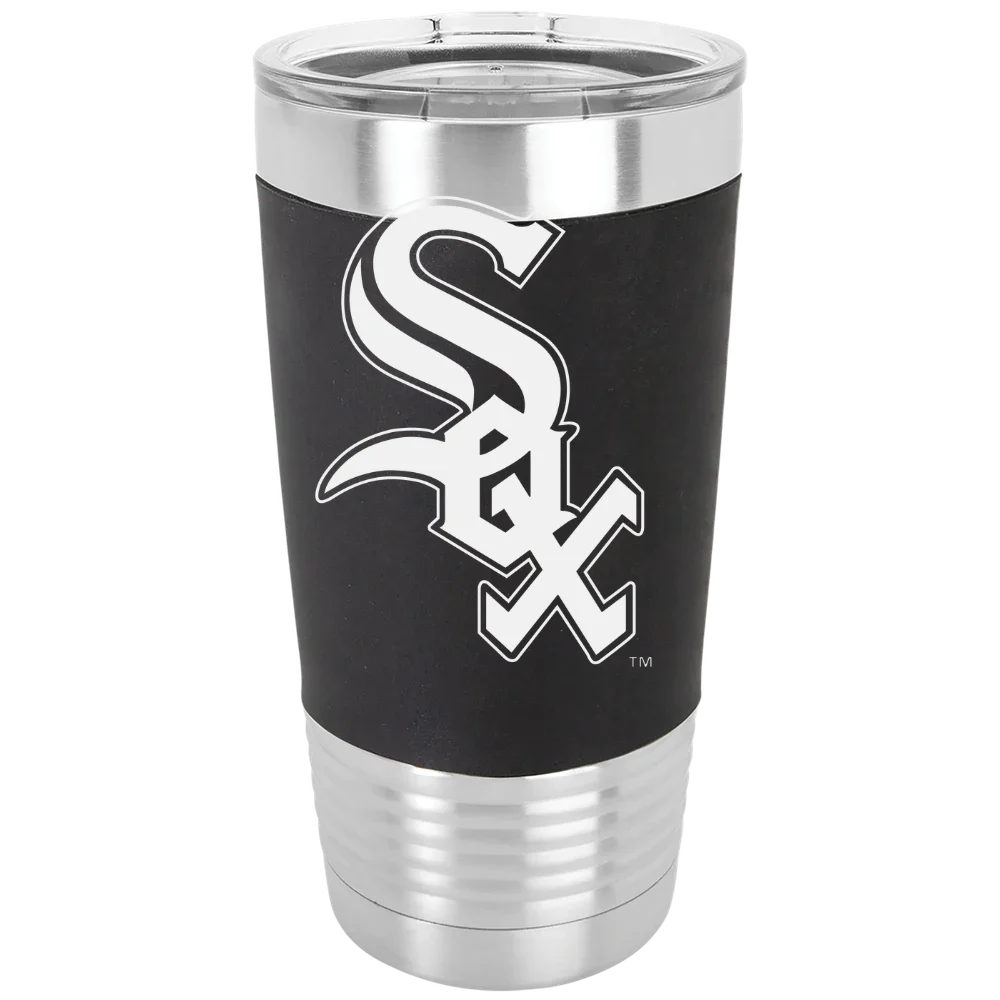 Chicago White Sox Polar Camel 20 oz. Silicone Grip Tumbler with Standard Lid