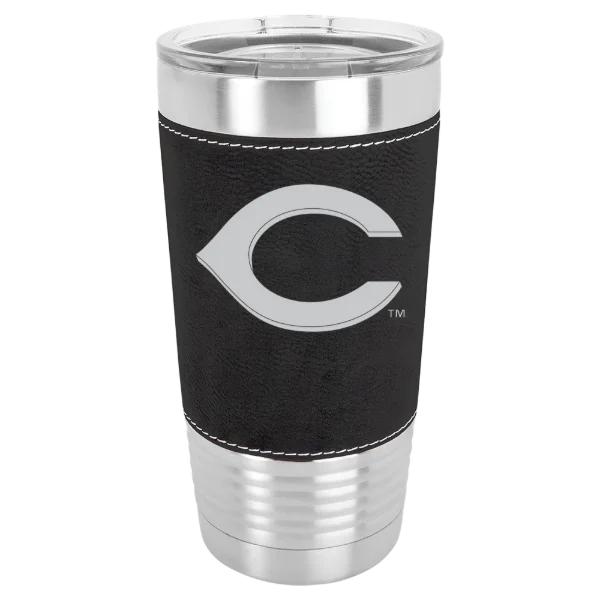 Cincinnati Reds Polar Camel 20 oz. Leatherette Grip Tumbler with Standard Lid