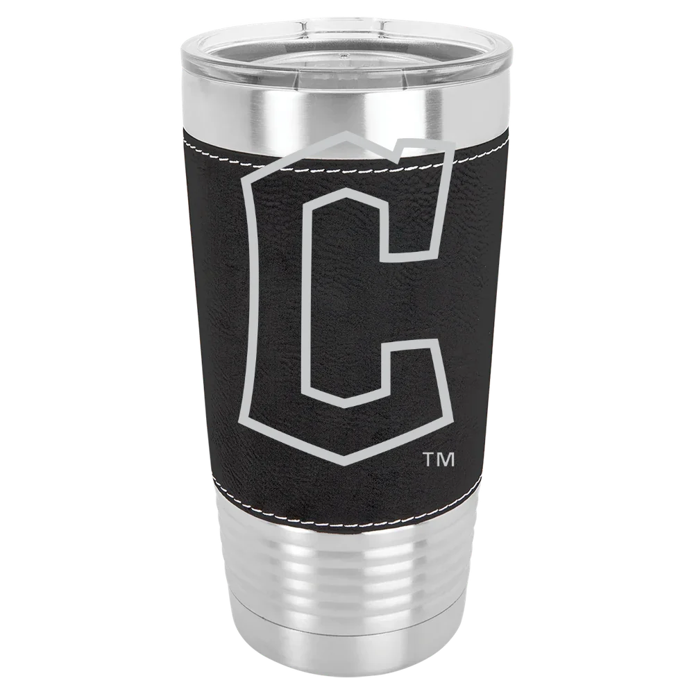 Cleveland Guardians Polar Camel 20 oz. Leatherette Grip Tumbler with Standard Lid