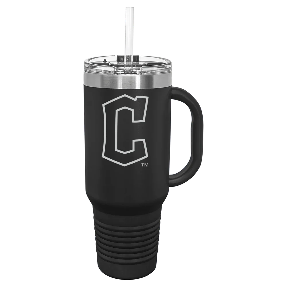 Cleveland Guardians Polar Camel 40 oz. Travel Mug with Snap Lid & Straw