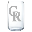 Colorado Rockies Polar Camel 16 oz. Can Glass