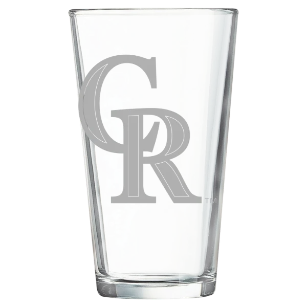 Colorado Rockies Polar Camel 16 oz. Pint Mixing Glass