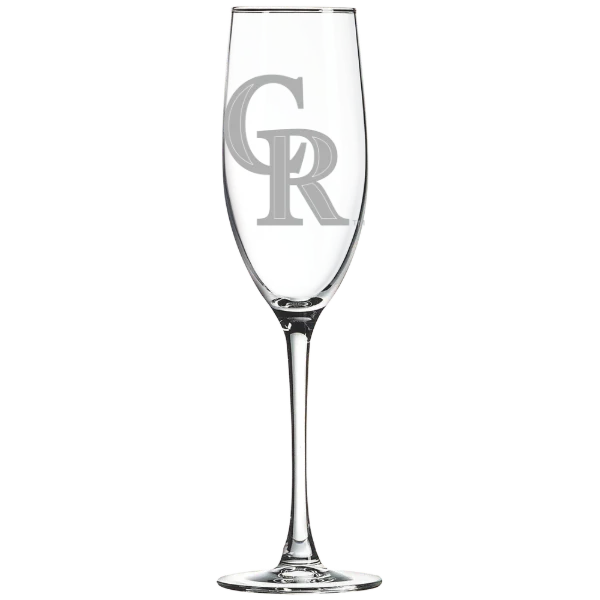 Colorado Rockies Polar Camel 8 oz. Champagne Flute