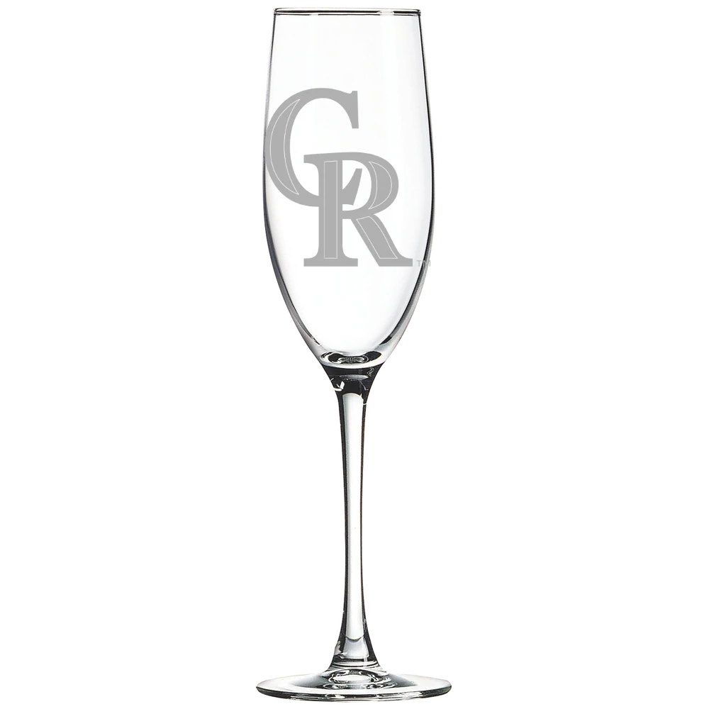 Colorado Rockies Polar Camel 8 oz. Champagne Flute