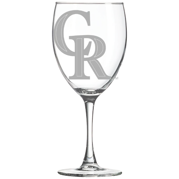Colorado Rockies Polar Camel 10 1/2 oz. Wine Glass