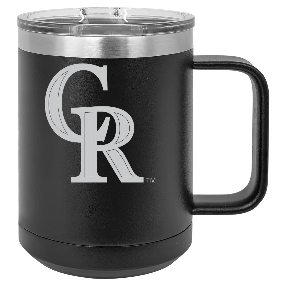 Colorado Rockies Polar Camel 15 oz. Mug with Slider Lid