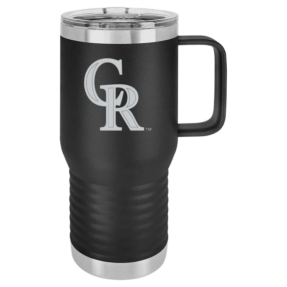 Colorado Rockies Polar Camel 20 oz. Travel Mug with Slider Lid