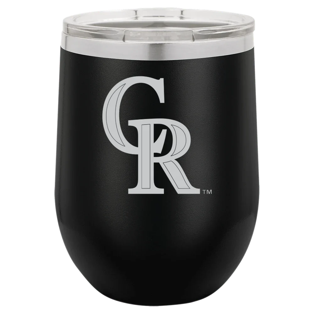 Colorado Rockies Polar Camel 12 oz. Stemless Wine Tumbler