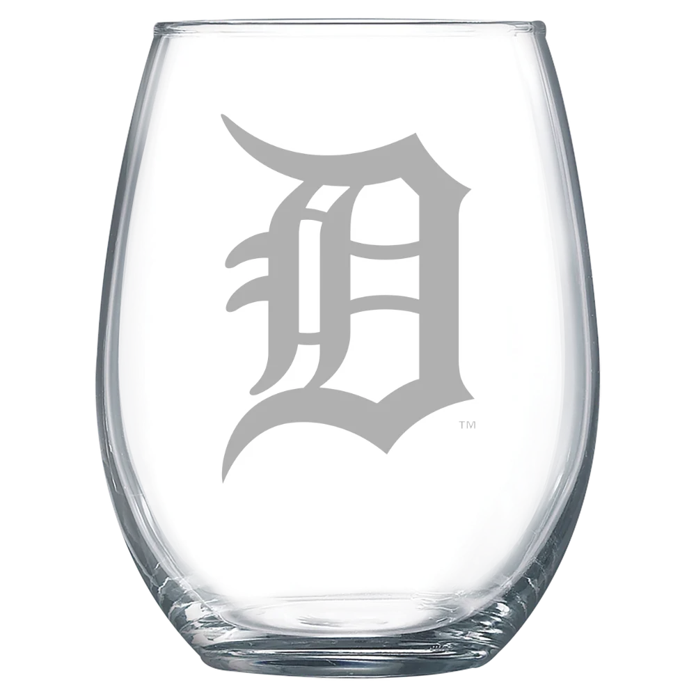 Detroit Tigers Polar Camel 15 oz. Stemless Wine Glass