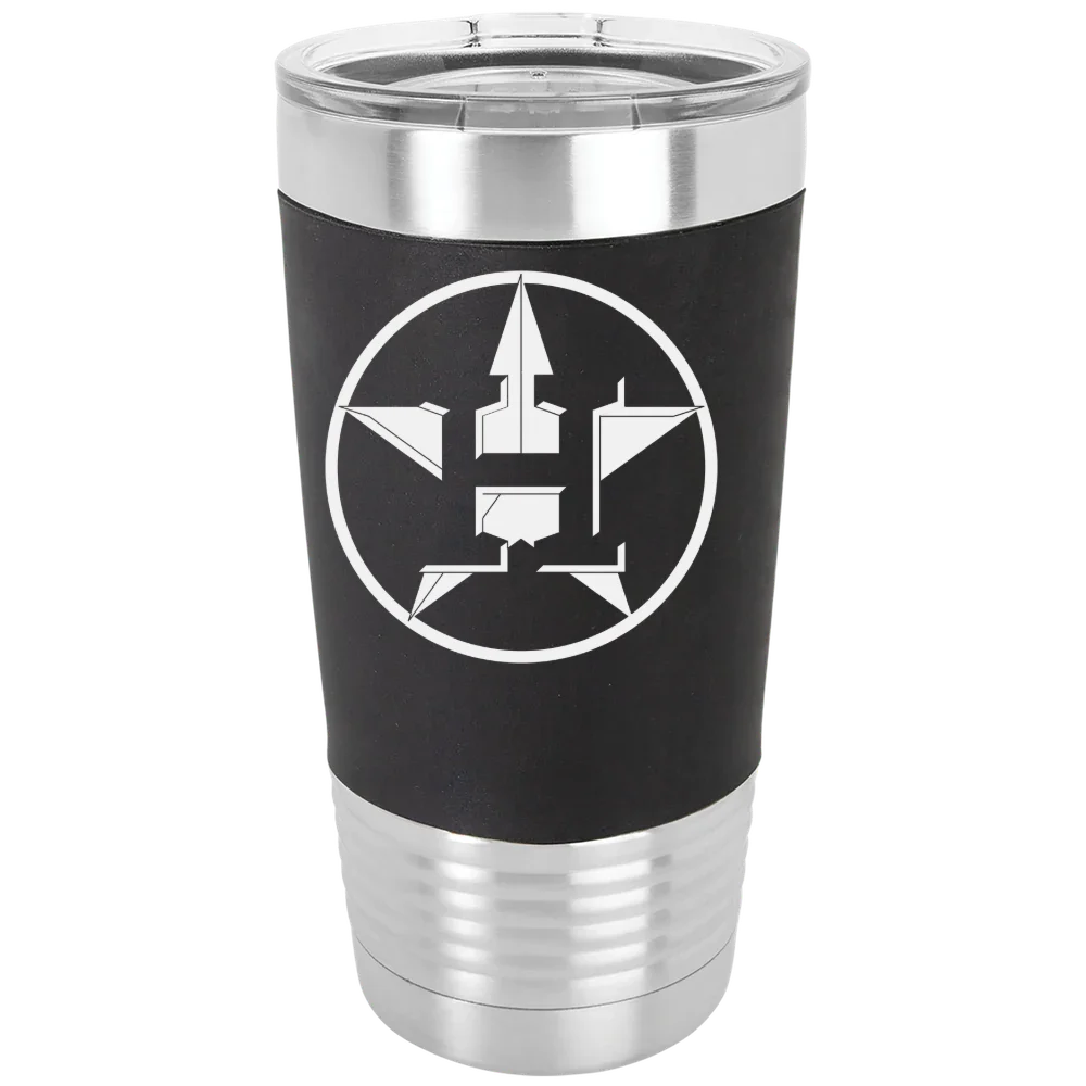 Houston Astros Polar Camel 20 oz. Silicone Grip Tumbler with Standard Lid