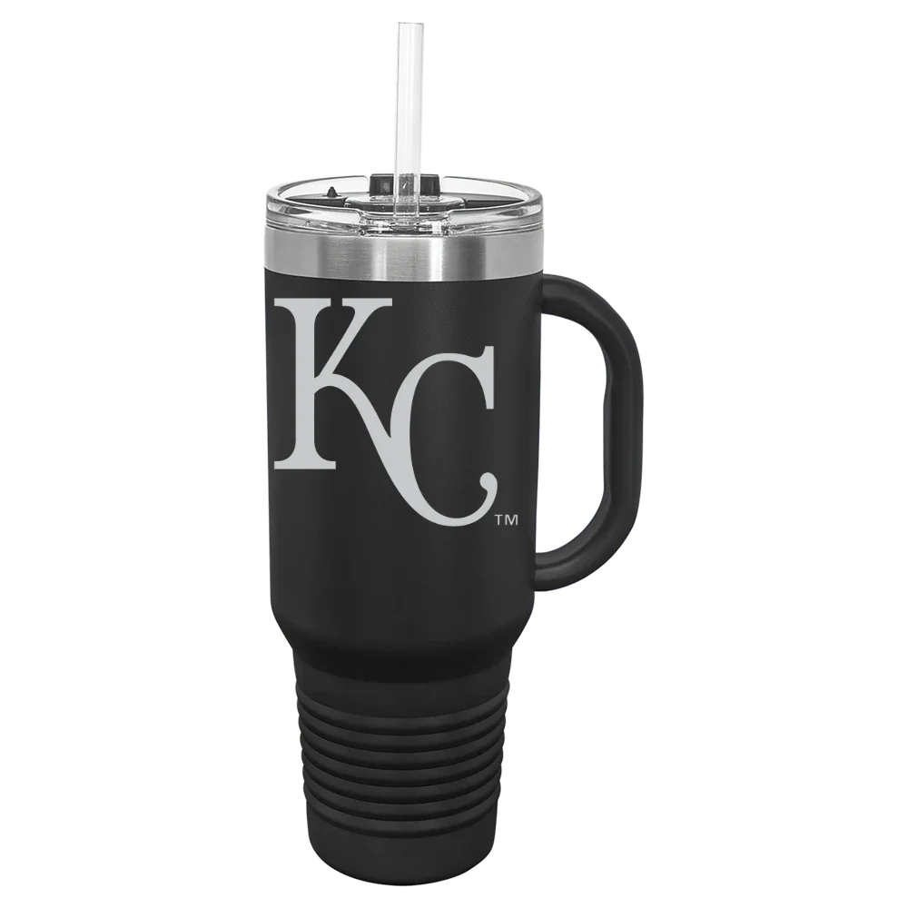 Kansas City Royals Polar Camel 40 oz. Travel Mug with Snap Lid & Straw