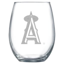 Los Angeles Angels Polar Camel 15 oz. Stemless Wine Glass