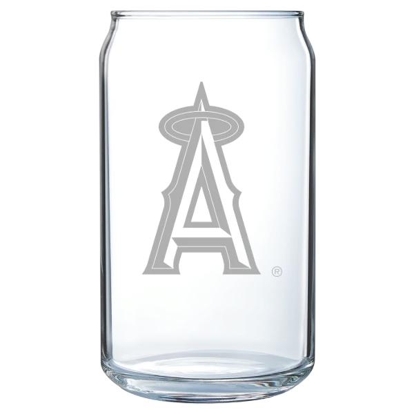 Los Angeles Angels Polar Camel 16 oz. Can Glass
