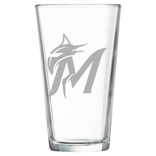Miami Marlins Polar Camel 16 oz. Pint Mixing Glass
