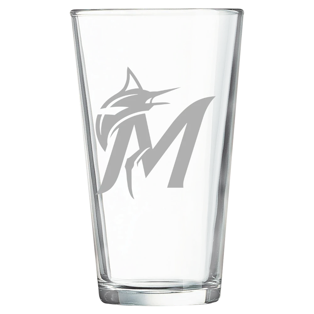 Miami Marlins Polar Camel 16 oz. Pint Mixing Glass