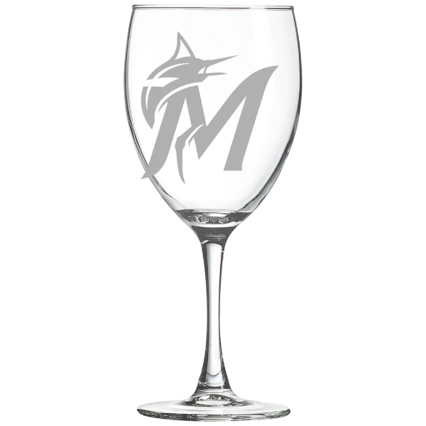 Miami Marlins Polar Camel 10 1/2 oz. Wine Glass
