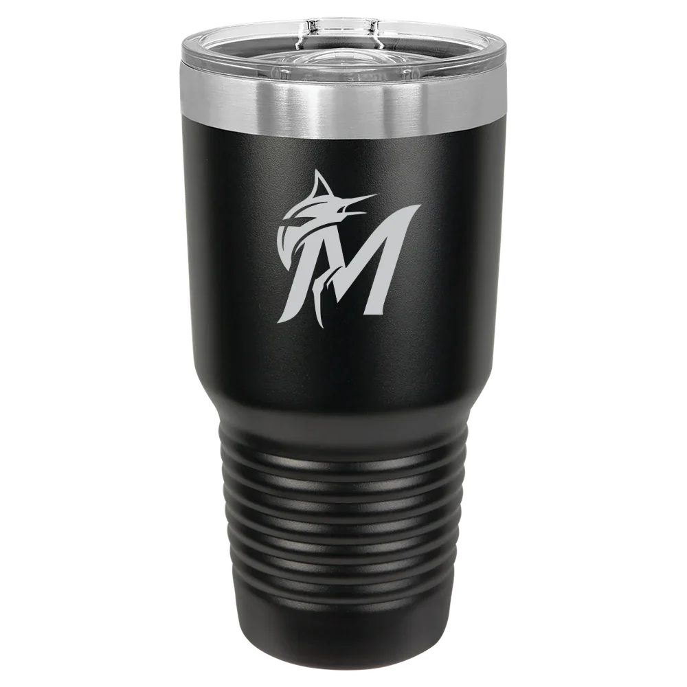 Miami Marlins Polar Camel 30 oz. Ringneck Tumbler with Slider Lid