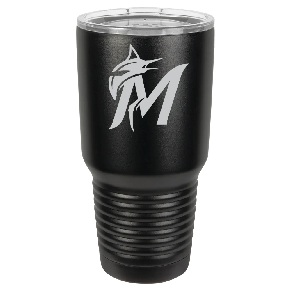 Miami Marlins Polar Camel 30 oz. Ringneck Tumbler with Standard Lid