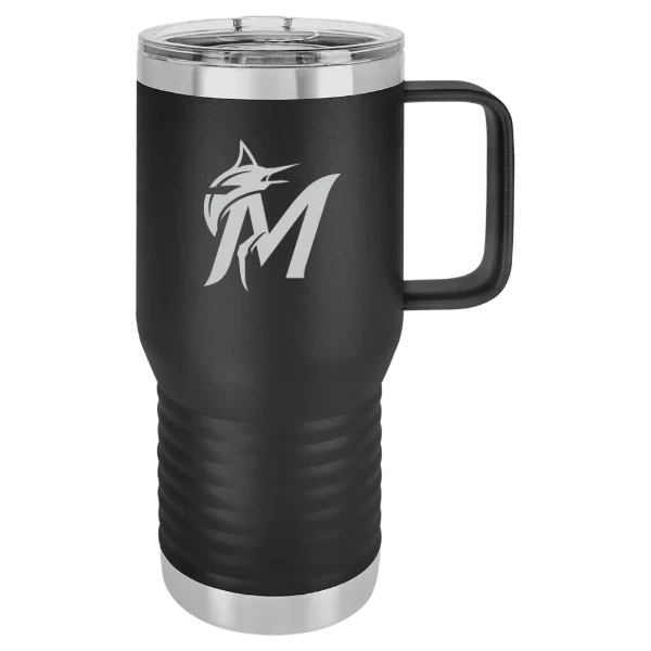 Miami Marlins Polar Camel 20 oz. Travel Mug with Slider Lid