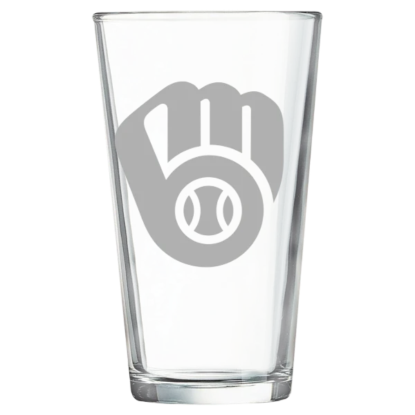 Milwaukee Brewers Polar Camel 16 oz. Pint Mixing Glass