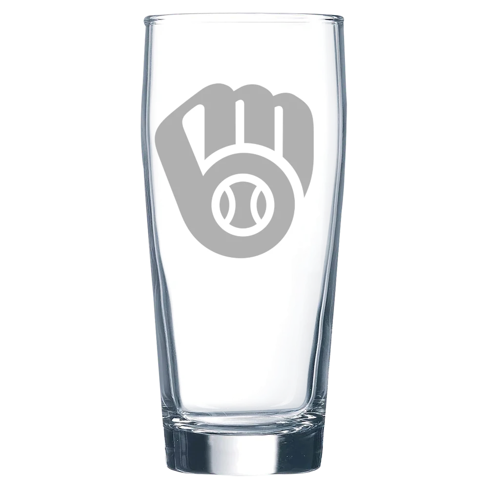 Milwaukee Brewers Polar Camel 16 oz. Willi Becher Beer Glass