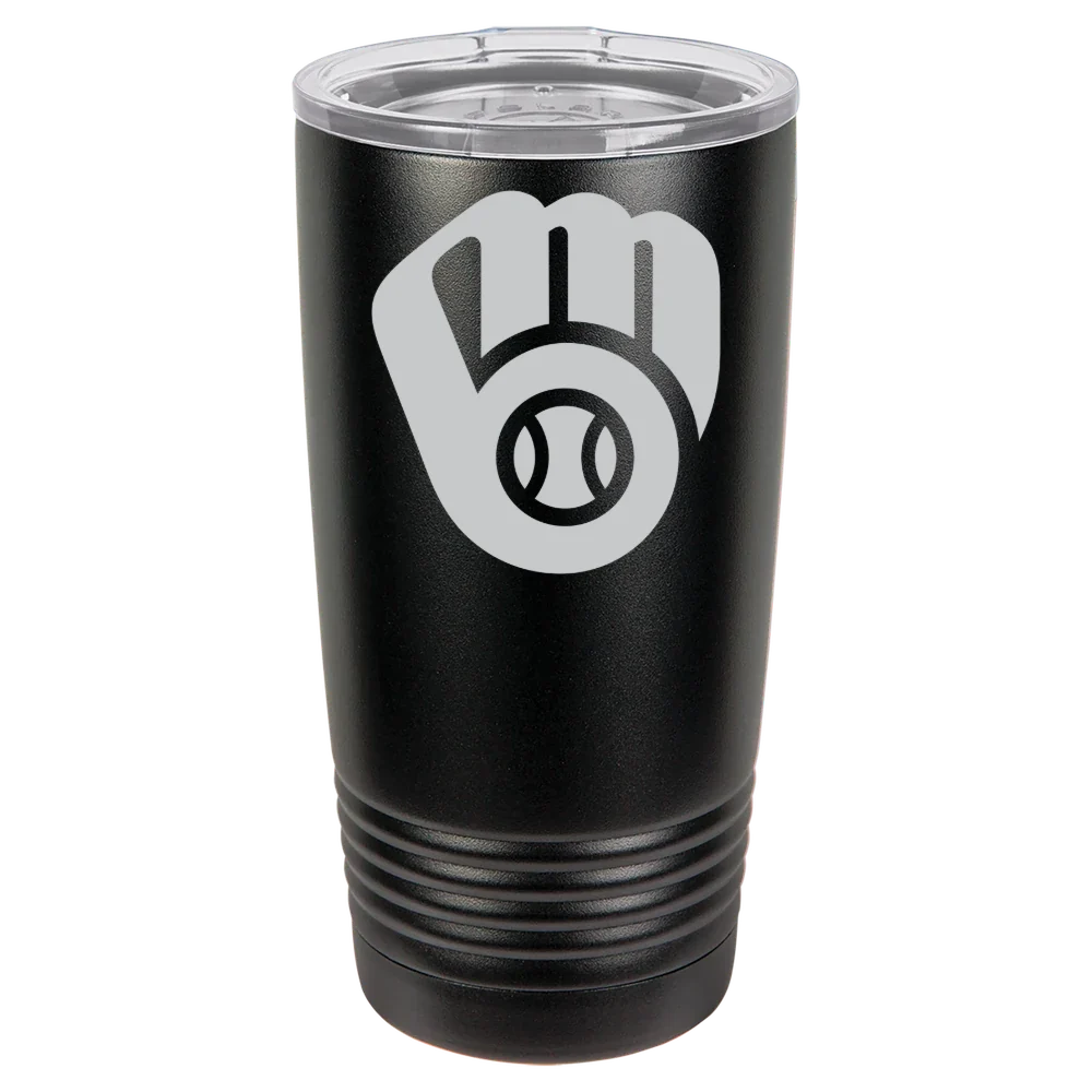 Milwaukee Brewers Polar Camel 20 oz. Ringneck Tumbler with Standard Lid
