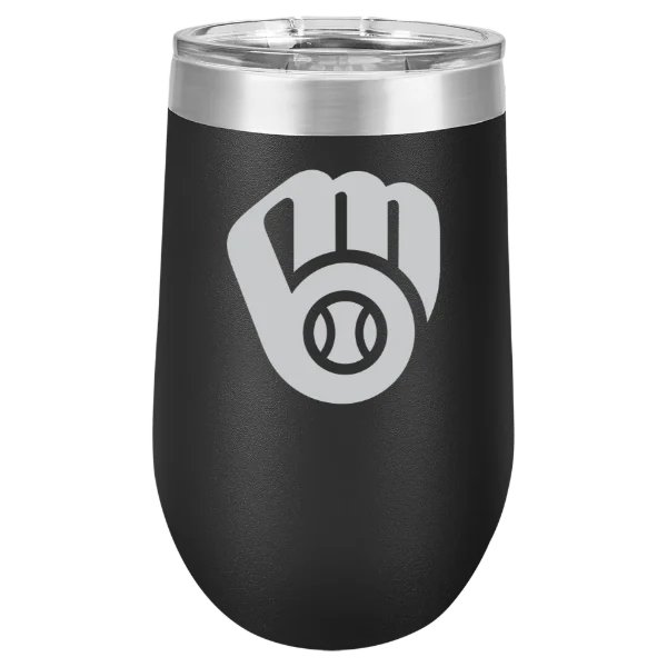 Milwaukee Brewers Polar Camel 16 oz. Stemless Wine Tumbler